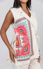 Beig x Pink Flowers Set