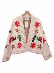 Oceanic Dream Embroidered Jacket
