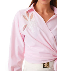 Pink Chemise Wrap