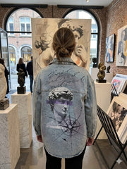Denim Jackets Printed Back