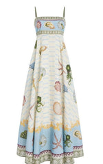 Baby Blue Shells Dress