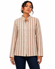The Fiesta Stripe Indian Jacket