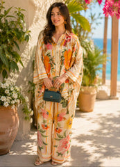 Floral Silky Set