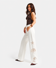 Summer Vibes White Jeans