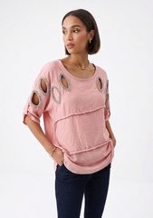 Pink Strass Top
