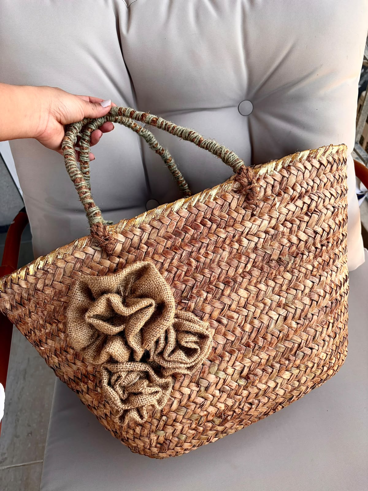 Vintage Flower Bag