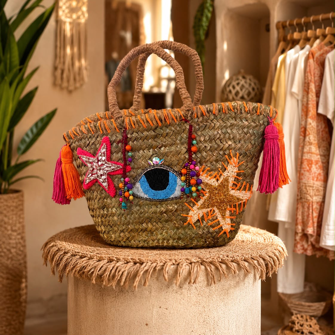 The Gypsy Wicker Bag