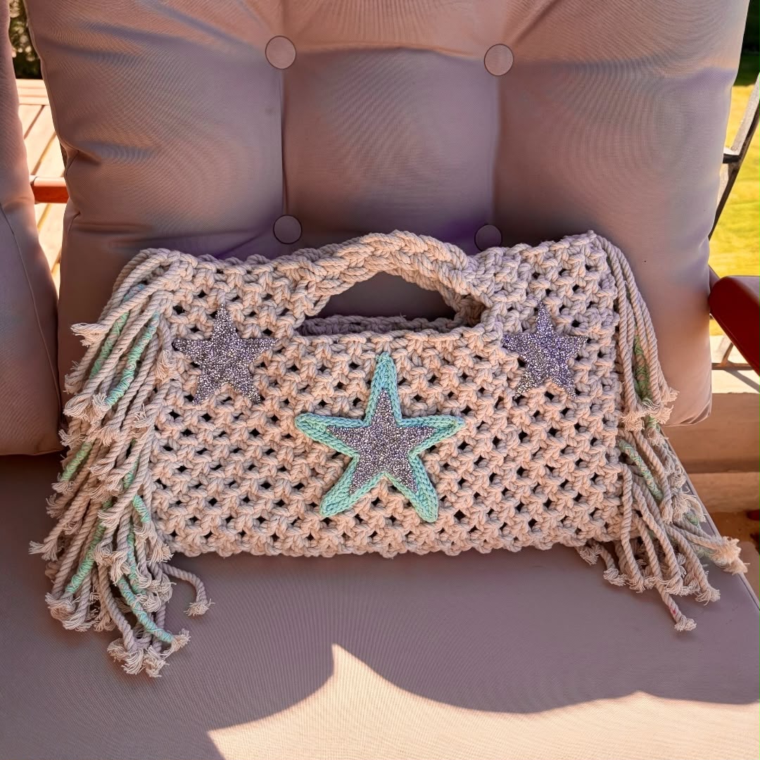 Shooting Stars Clutch Bag