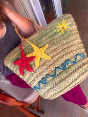 By the Beach Wicker Bag