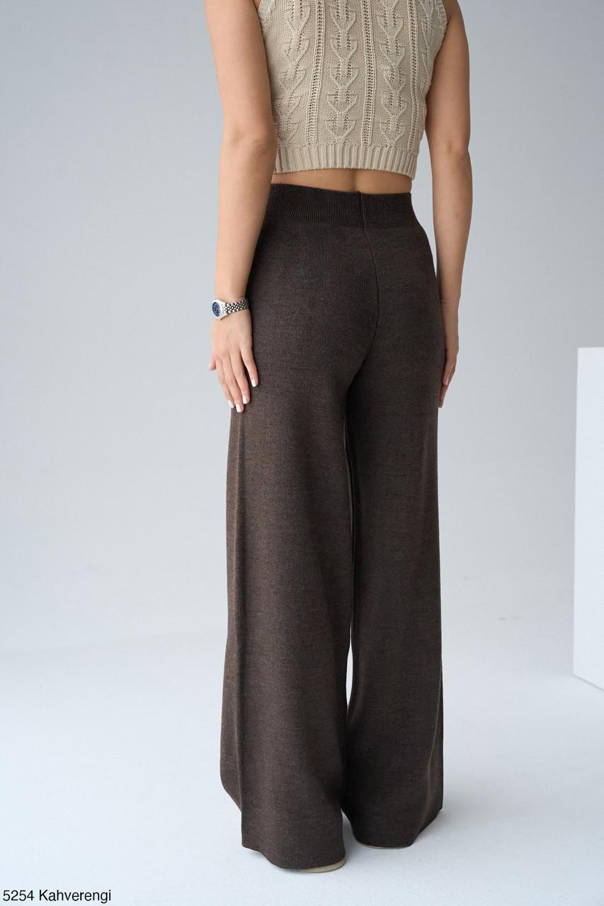 Brown Pants Wool
