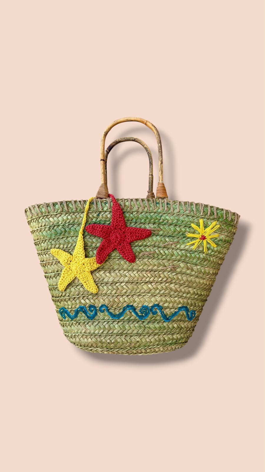 By the Beach Wicker Bag