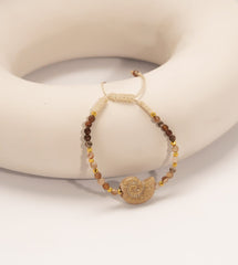 The Beige Seashell Bracelet
