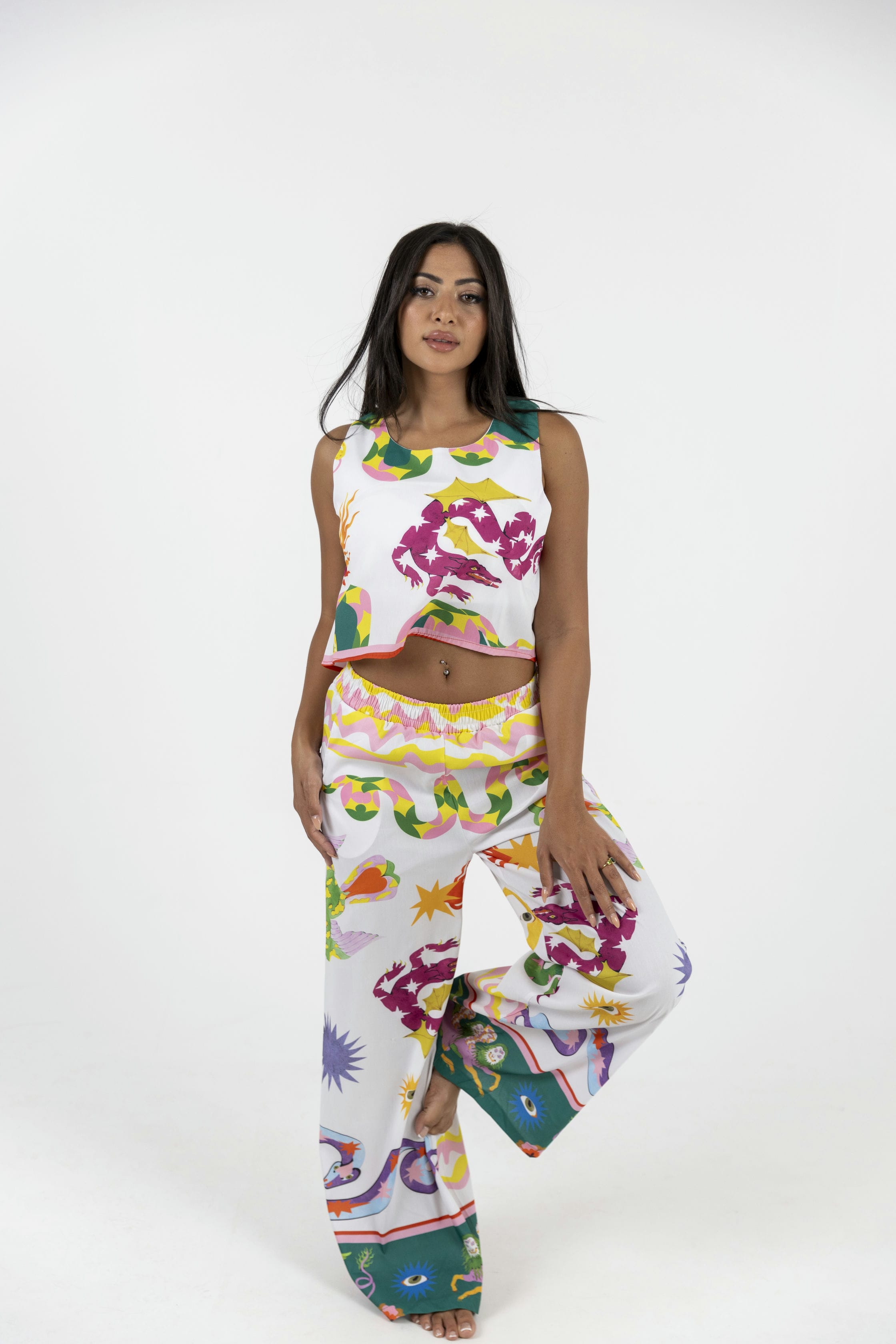 Colorful Boho Pants