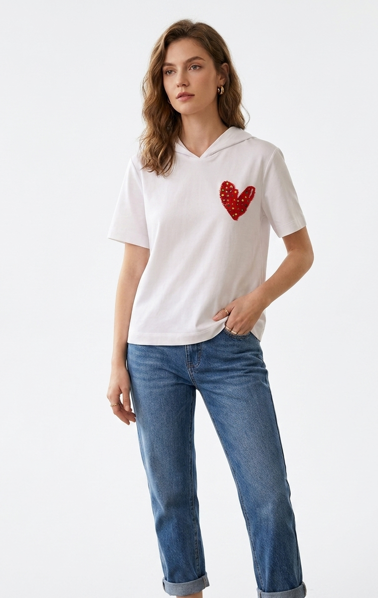The heartbeat tee