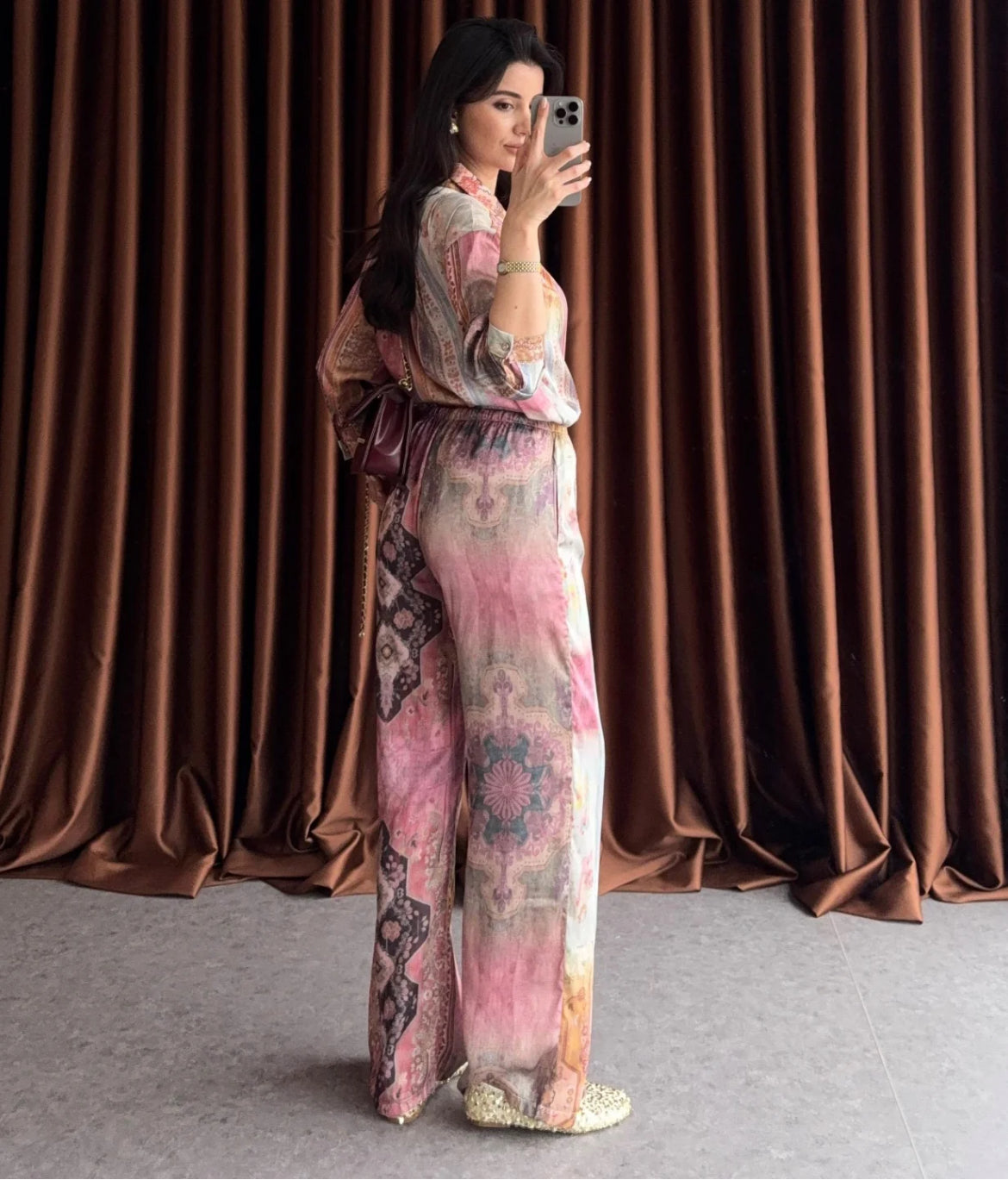 Pink Stain Pants