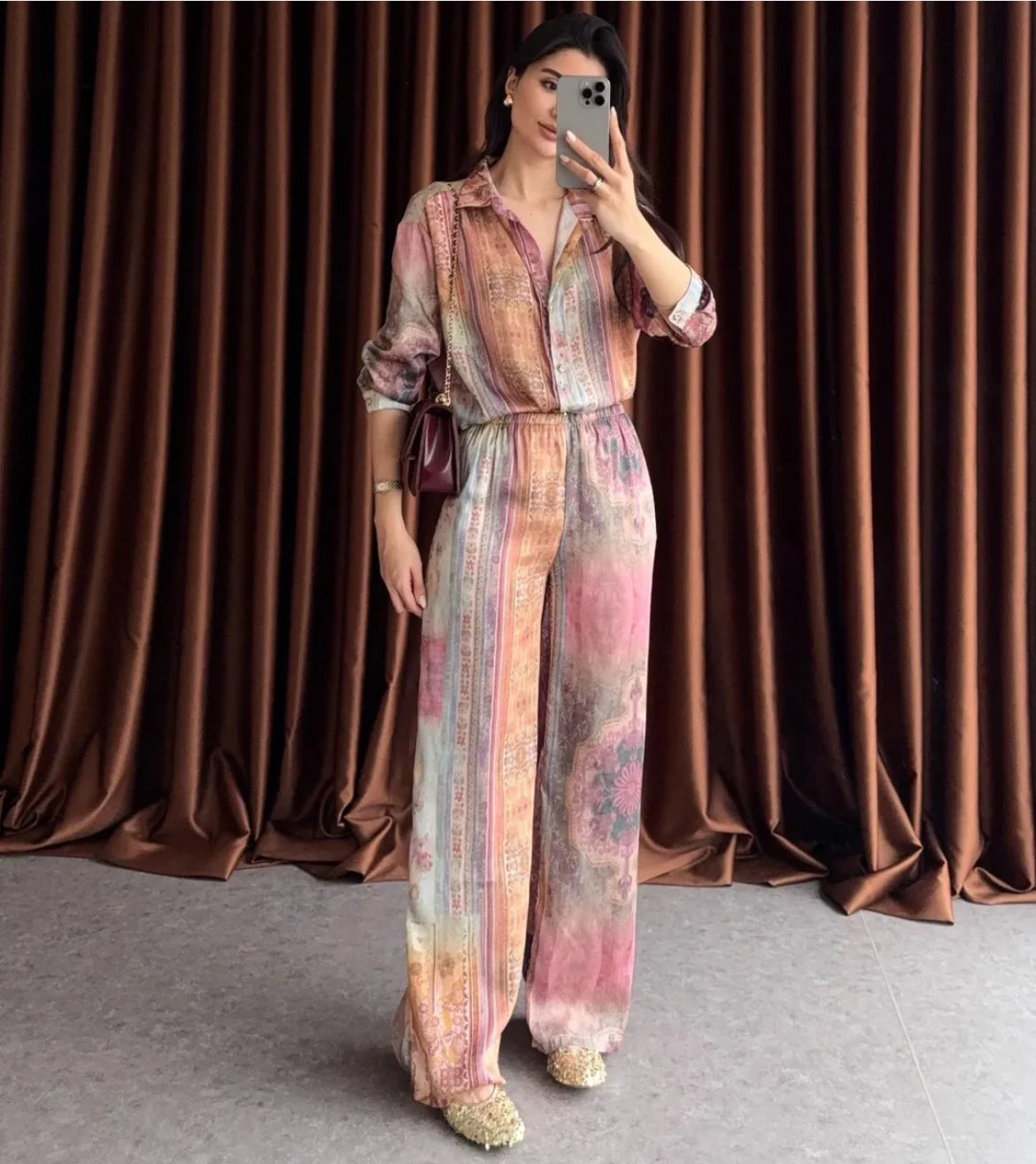 Pink Stain Pants