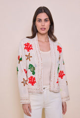 Oceanic Dream Embroidered Jacket
