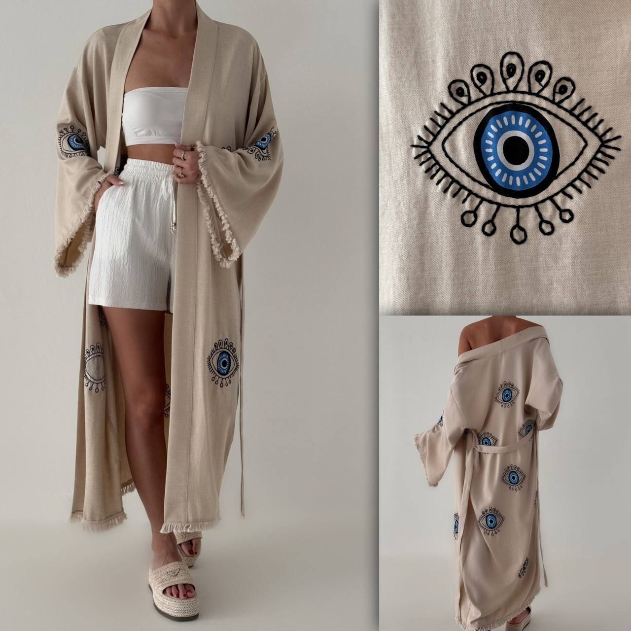 Eye Cardign Kaftan