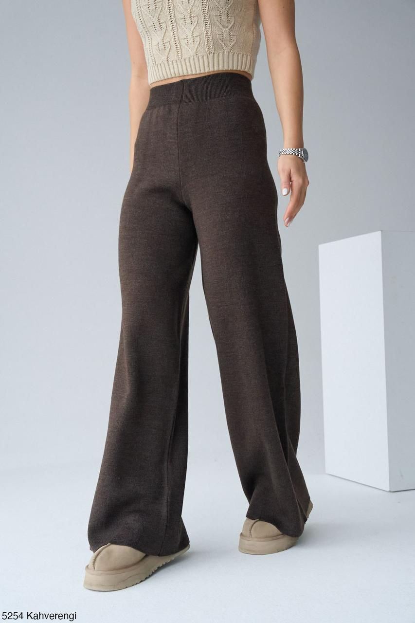 Brown Pants Wool