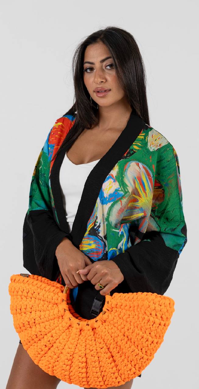 Colorful Flowers cardign - Feminique | Style That Speaks