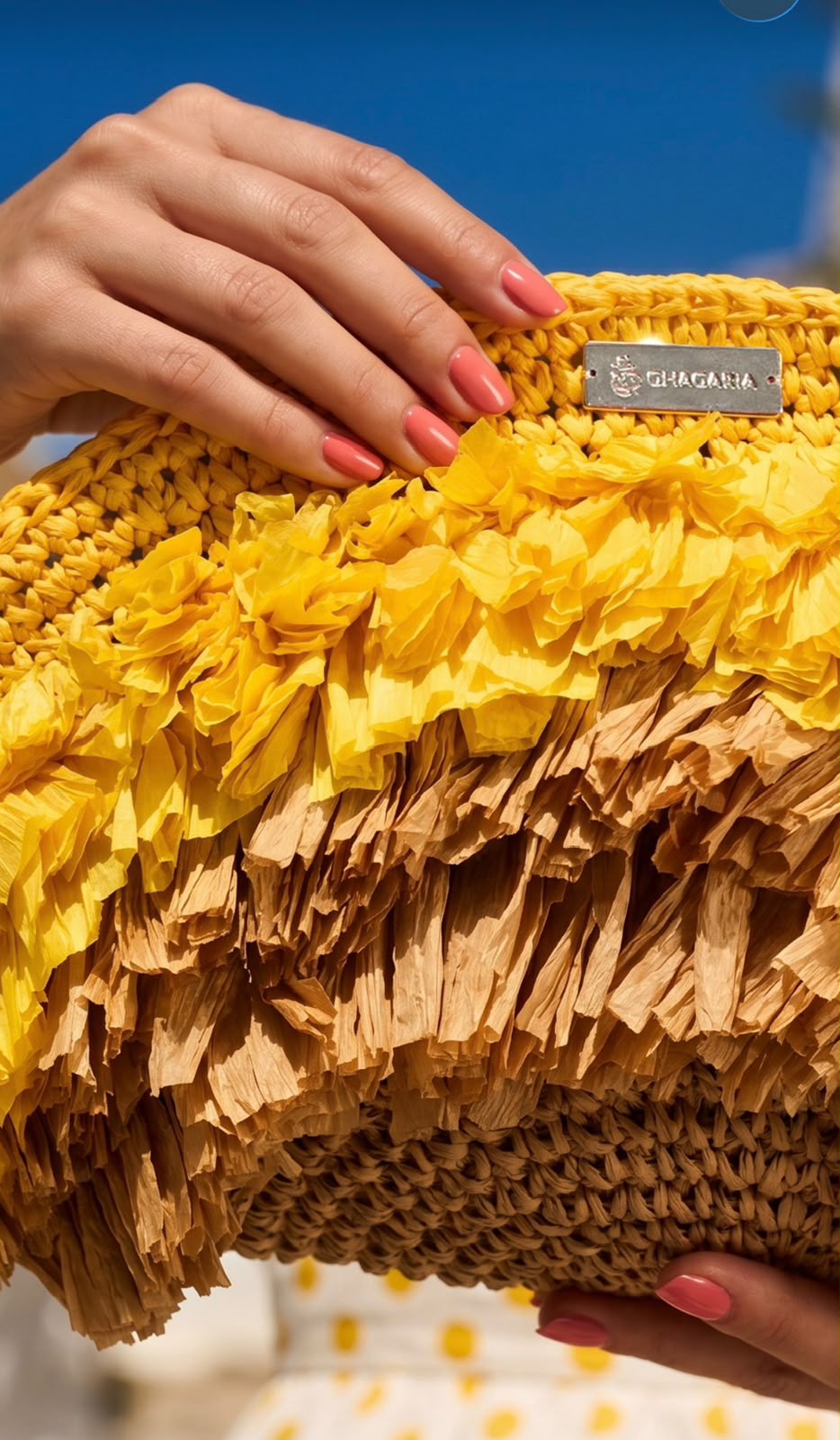 Ghagaria-Soleil Fringe Bag
