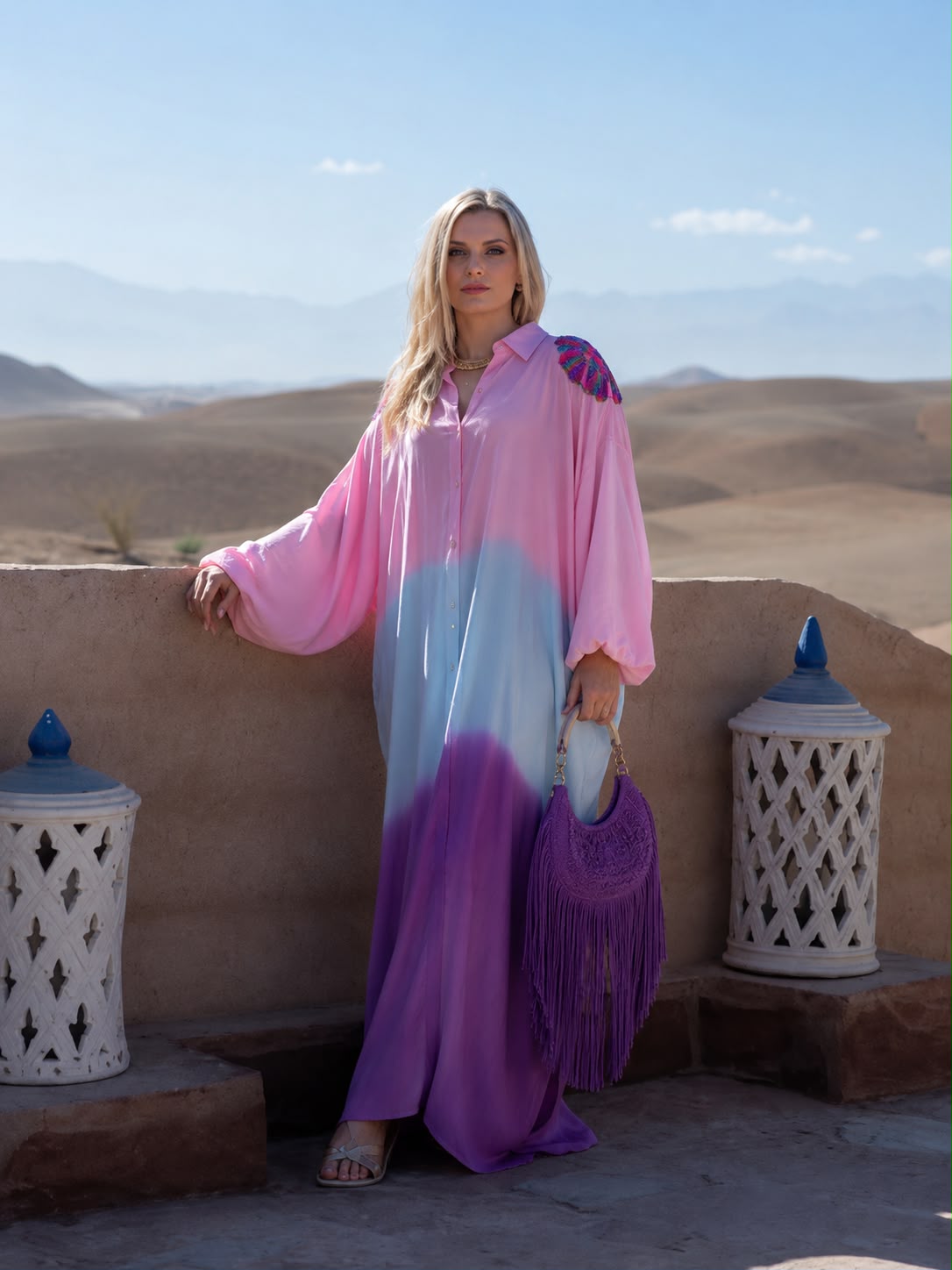 Oasis Gradient Dress
