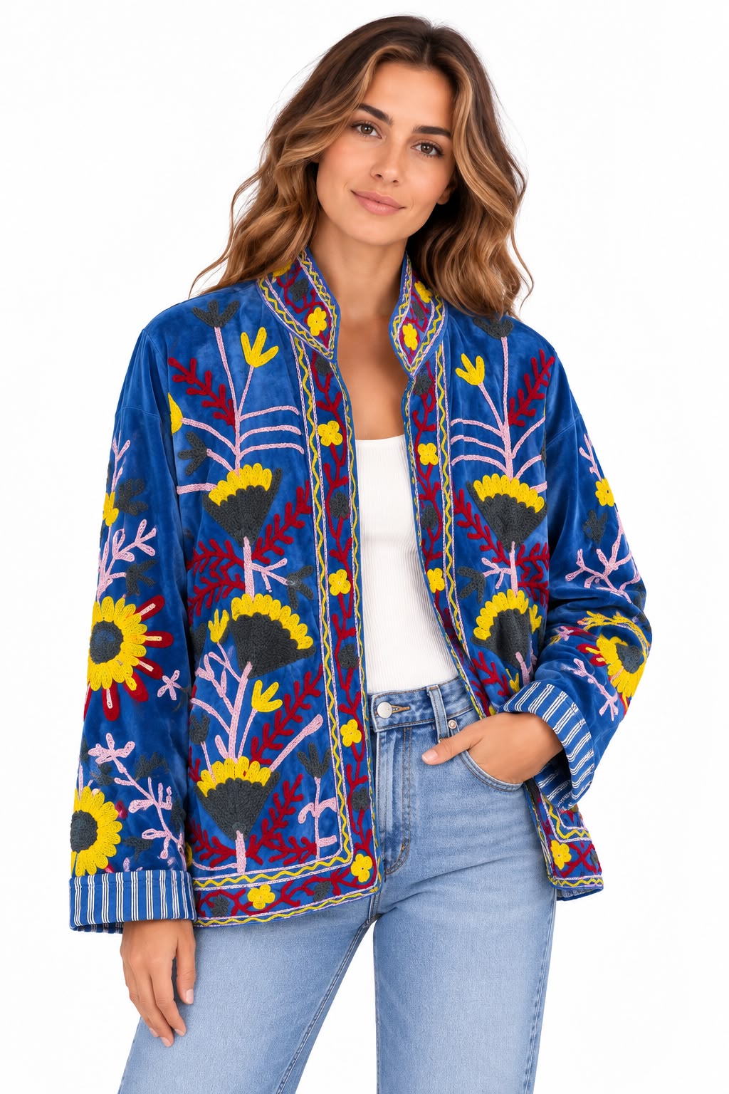 Santorini Bloom Jacket