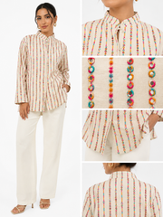 The Fiesta Stripe Indian Jacket