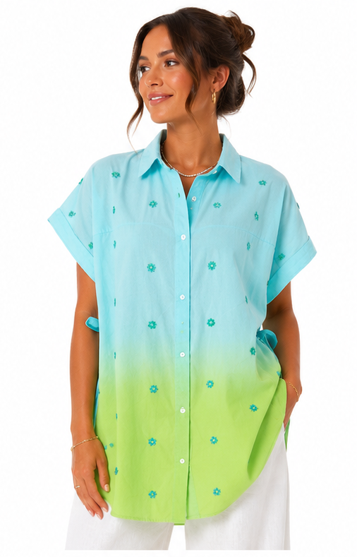Tie-Dye Ombré Shirt