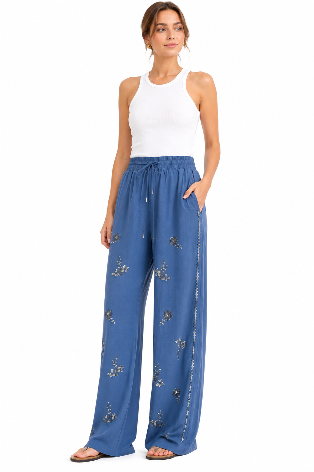 Handmade Sequin Pants