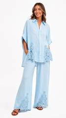 The Baby Blue Summer Mesh Set