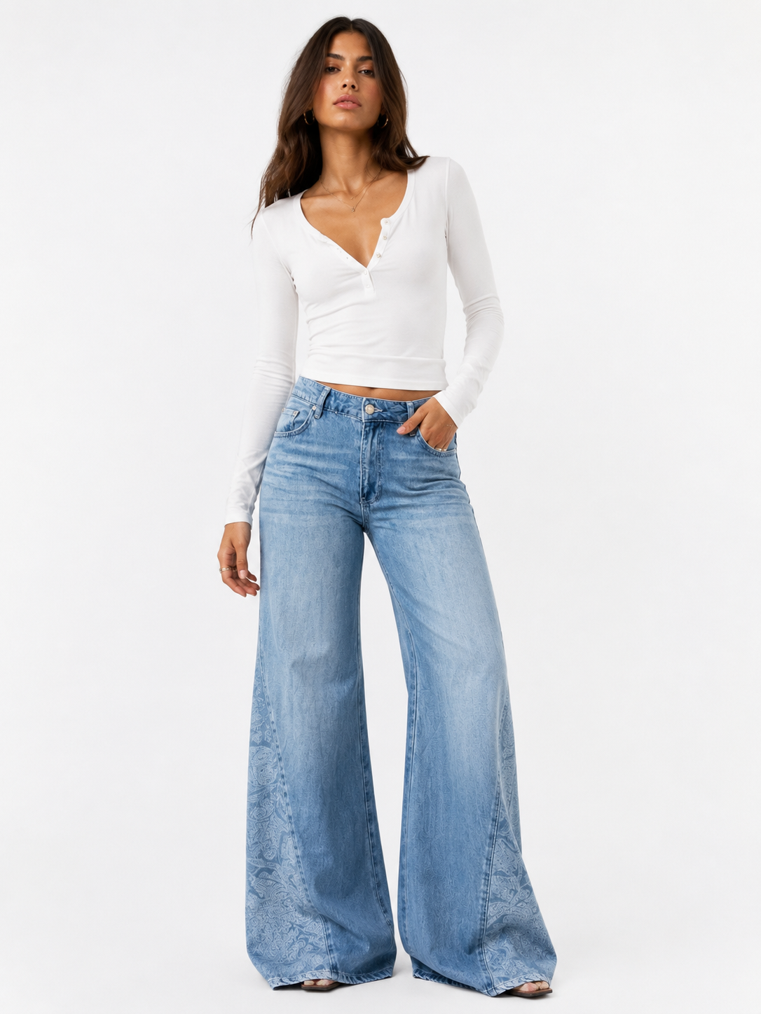 Light Flare Jeans