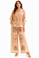 The Peach Floral Set