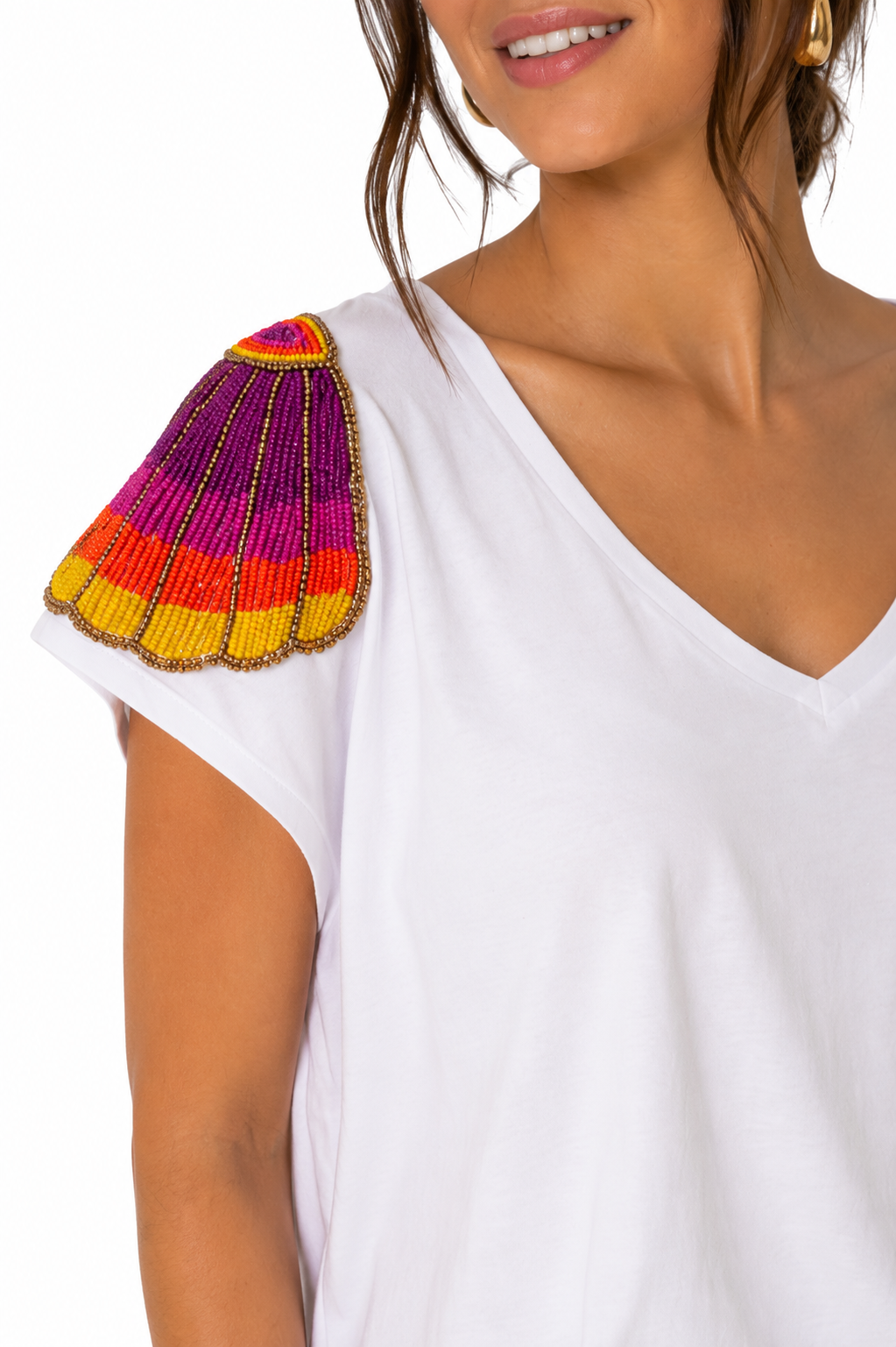 The Beaded Sunset Shirt