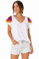 The Beaded Sunset Shirt
