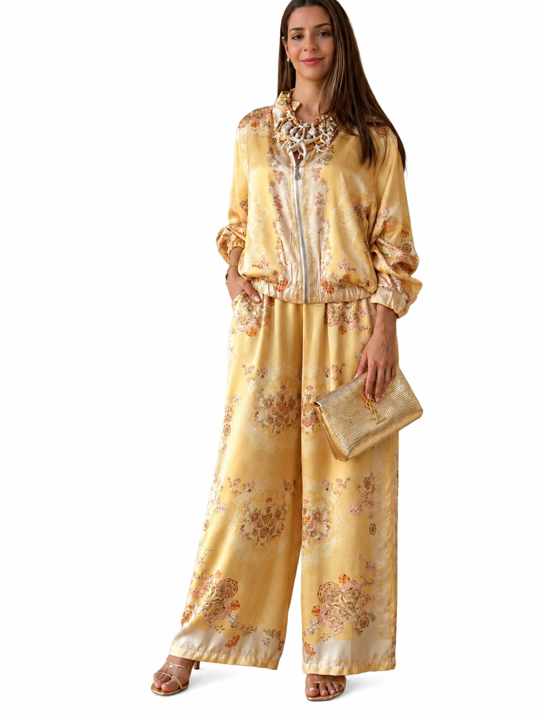 Sunlit Paisley Set